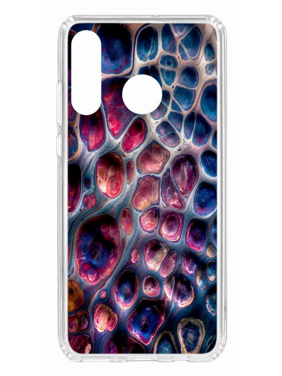 фото Чехол для huawei p30 lite kruche print сплав кruче