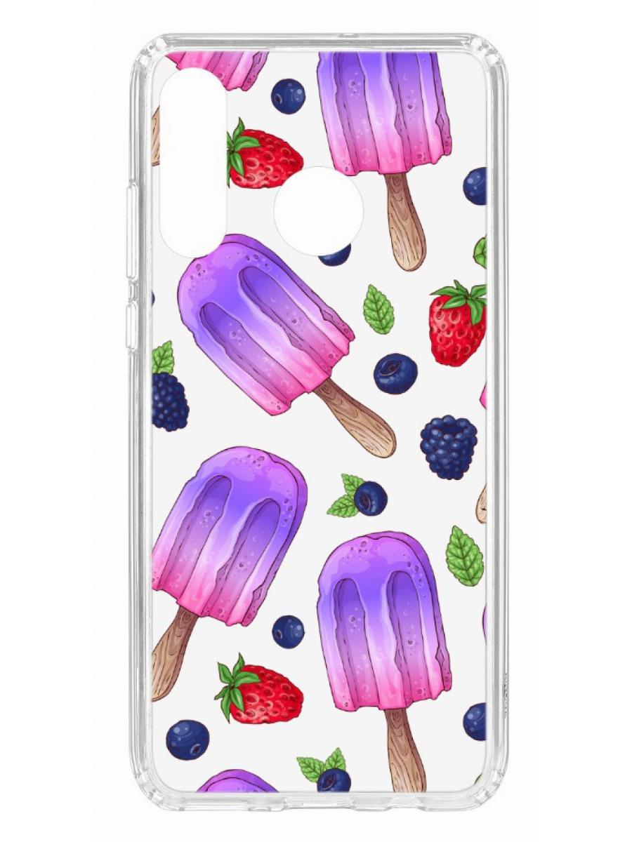 Чехол для Huawei P30 Lite Kruche Print Ice Cream