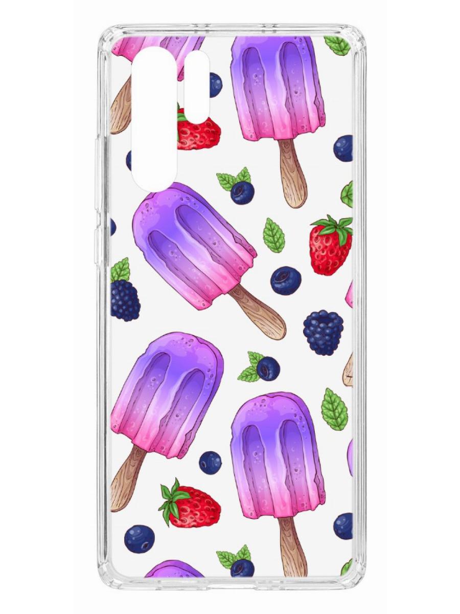 фото Чехол для huawei p30 pro kruche print ice cream кruче