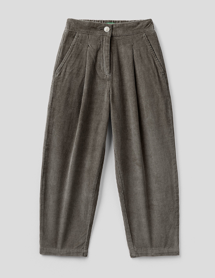 

Брюки для девочек Benetton цв. серый р.128, 21A_4AQ555FL0