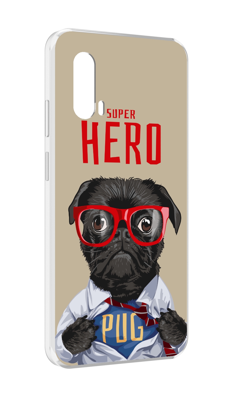 

Чехол MyPads Герой-PUG для Blackview BV7100, Прозрачный, Tocco