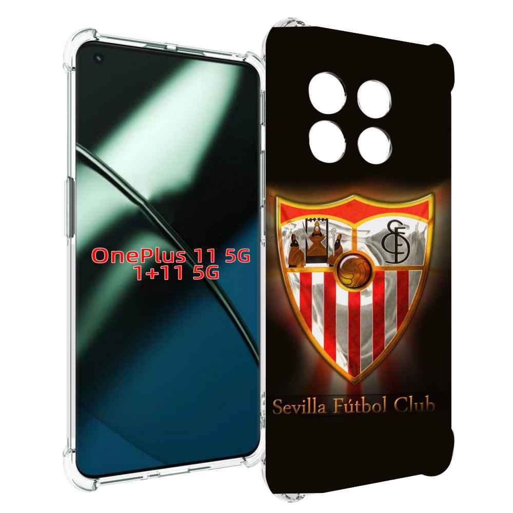 

Чехол MyPads фк севилья испания мужской для OnePlus 11, Прозрачный, Tocco