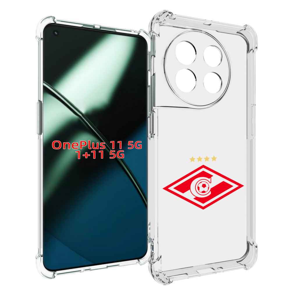 

Чехол MyPads фк спартак 1 для OnePlus 11, Прозрачный, Tocco