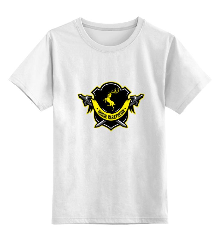 

Футболка детская Printio House baratheon цв. белый р. 140, House baratheon