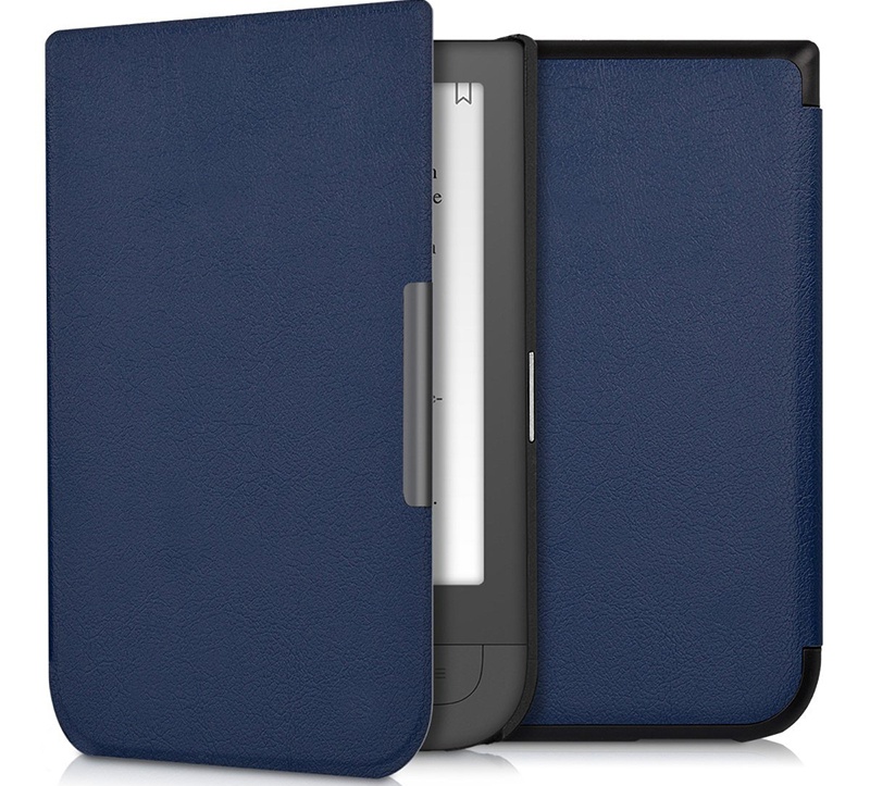 Чехол-обложка MyPads для PocketBook 631 Touch HD с магнитной застежкой синий