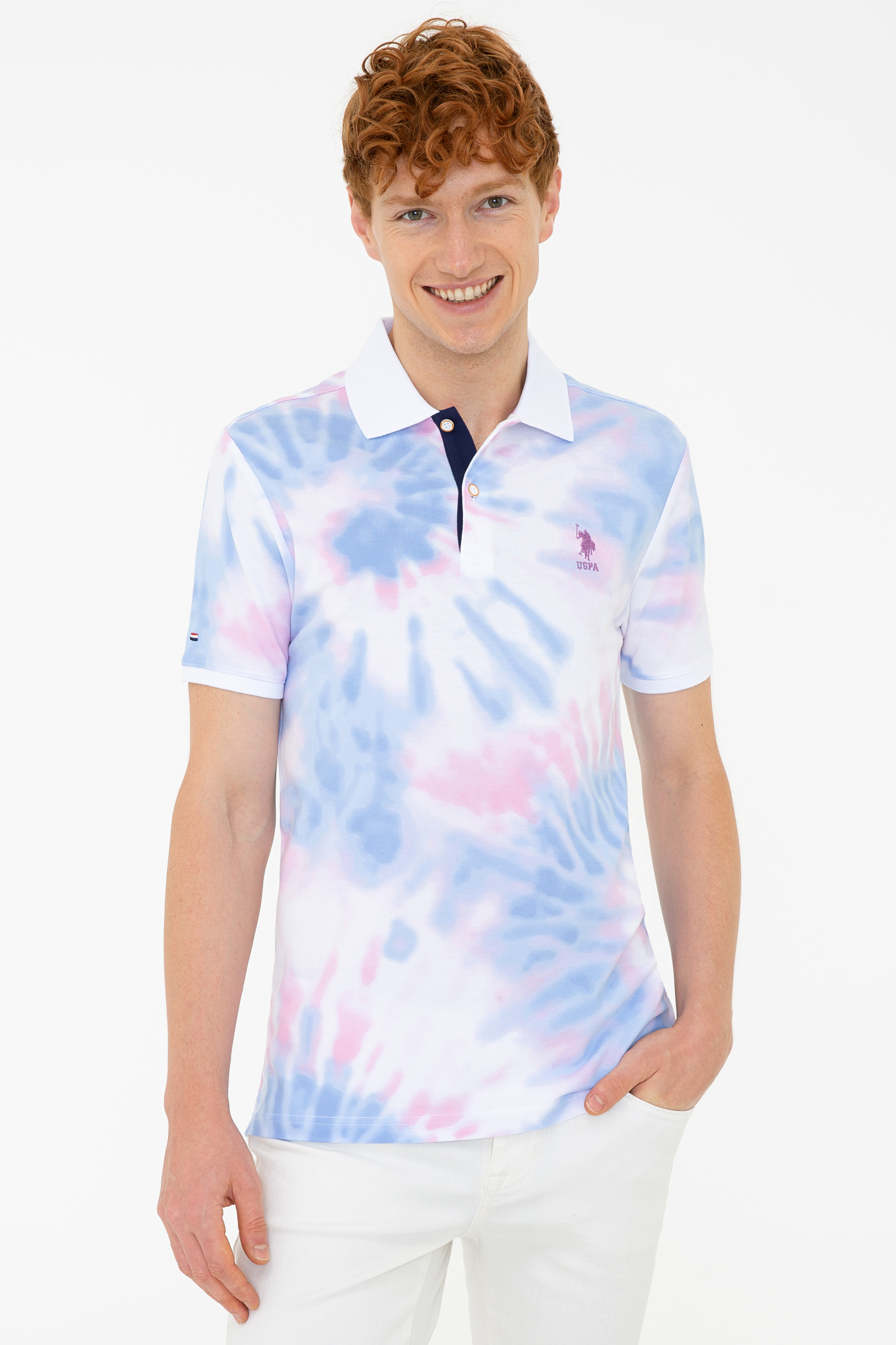 

Футболка мужская U.S. POLO Assn. G081SZ0110SHAN синяя S, Синий, G081SZ0110SHAN