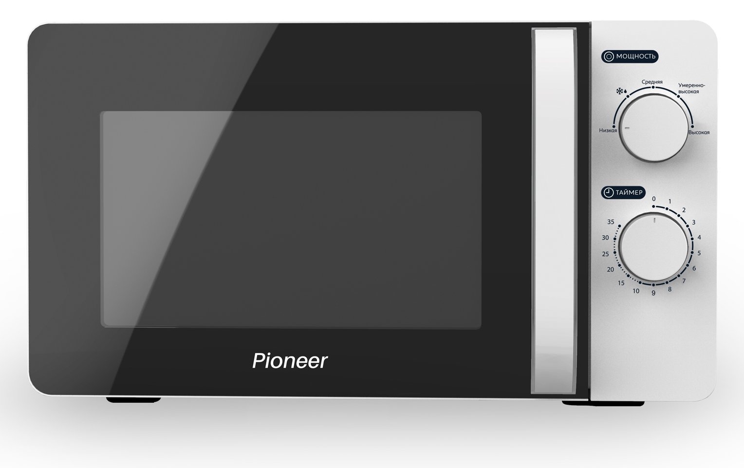 фото Микроволновая печь соло pioneer mw208m white