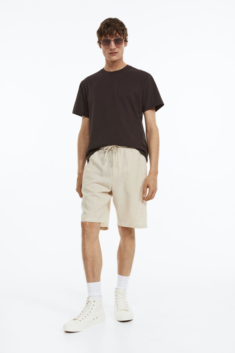 

Шорты мужские H&M 0878987018 бежевые M (доставка из-за рубежа), 0878987018