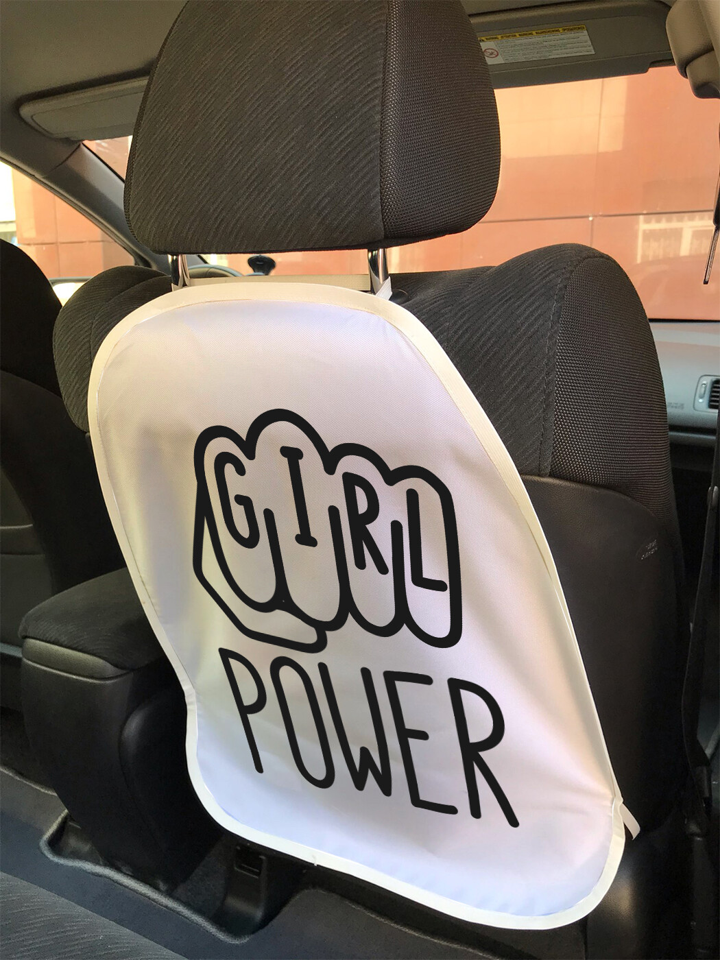 

Накидка на спинку сиденья JoyArty Женский кулак, 45х62, Женский кулак