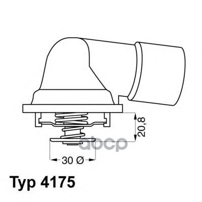 

Термостат Wahler 417592D