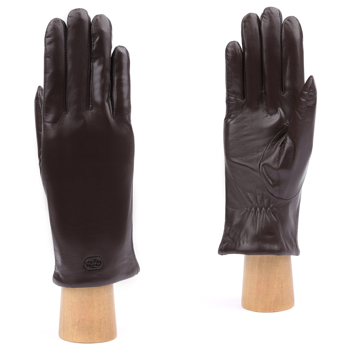 фото Перчатки женские fabretti gsf1-2 коричневые, р. 8