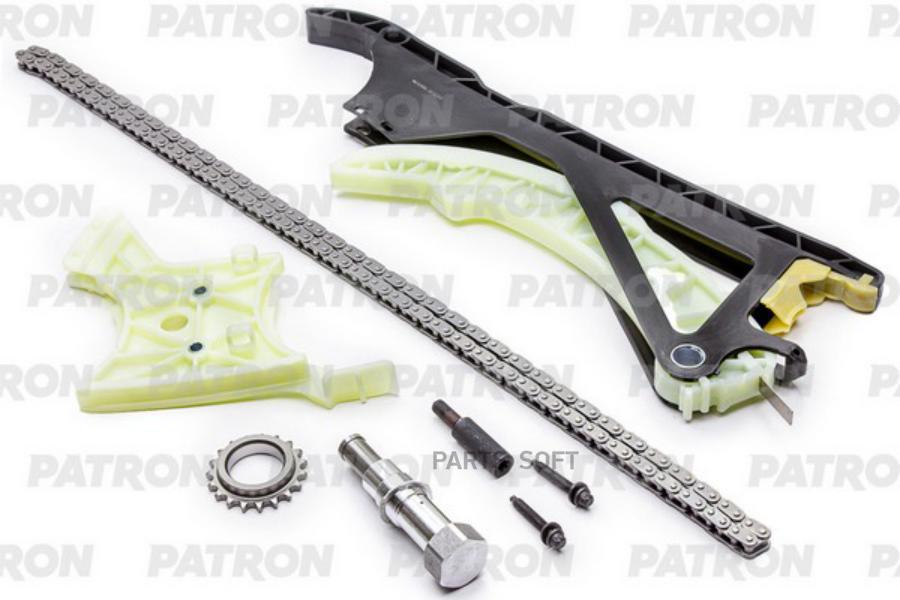 

PATRON Комплект цепи ГРМ (Цепь-1, Нат-1, Усп-2, Шест-1) BMW E60 2.5i-3.0i N52/N52 05>