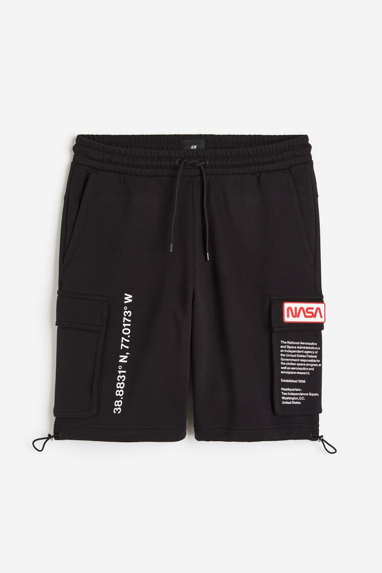 

Шорты мужские H&M 0881709004 черные M (доставка из-за рубежа), Черный, 0881709004