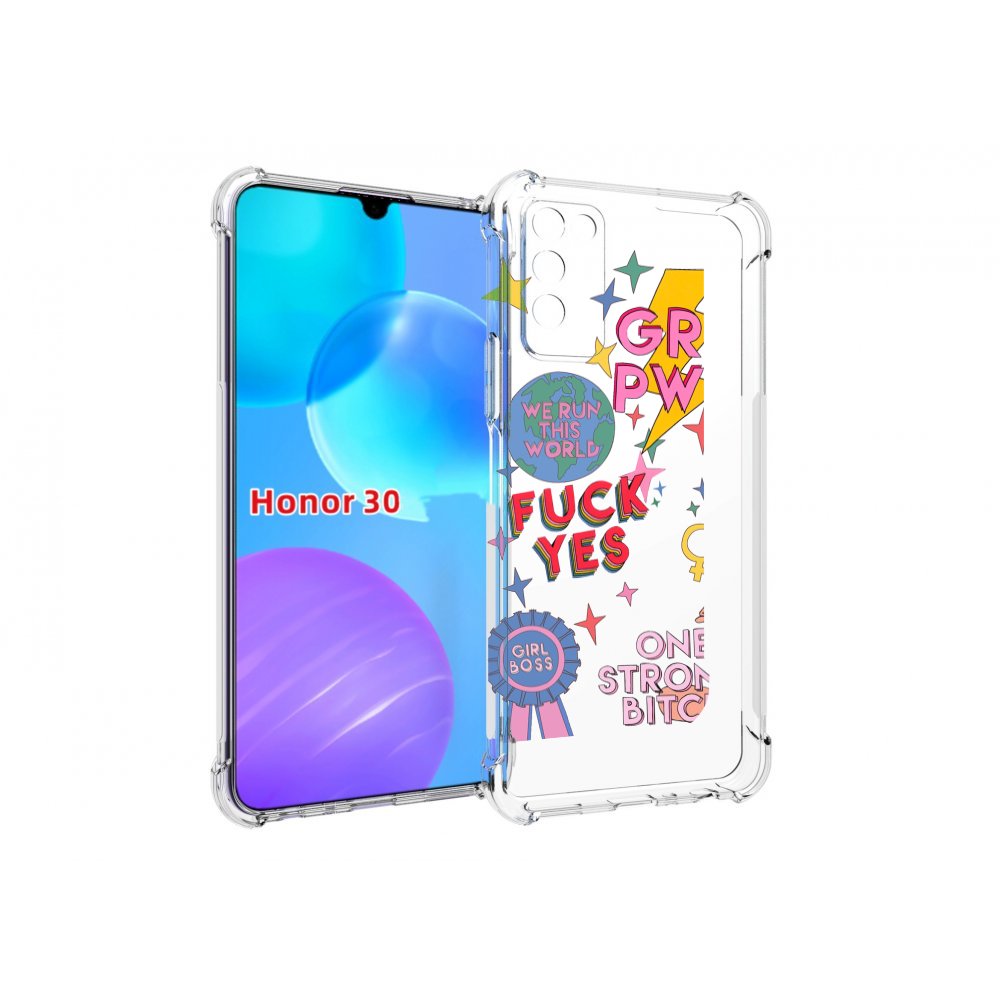 

Чехол MyPads девушки-боссы женский для Huawei Honor 30 Lite, Tocco
