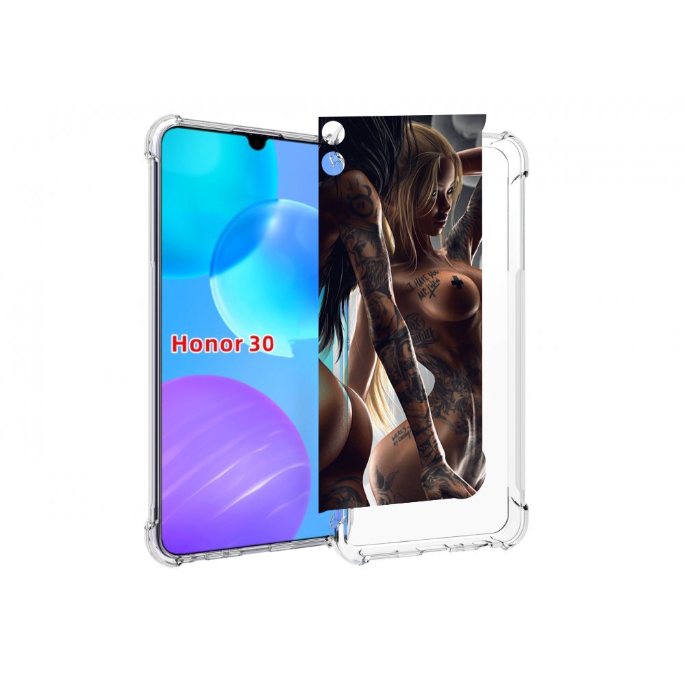 

Чехол MyPads девушки-инь-и-янь-в-татуировках для Huawei Honor 30 Lite, Tocco