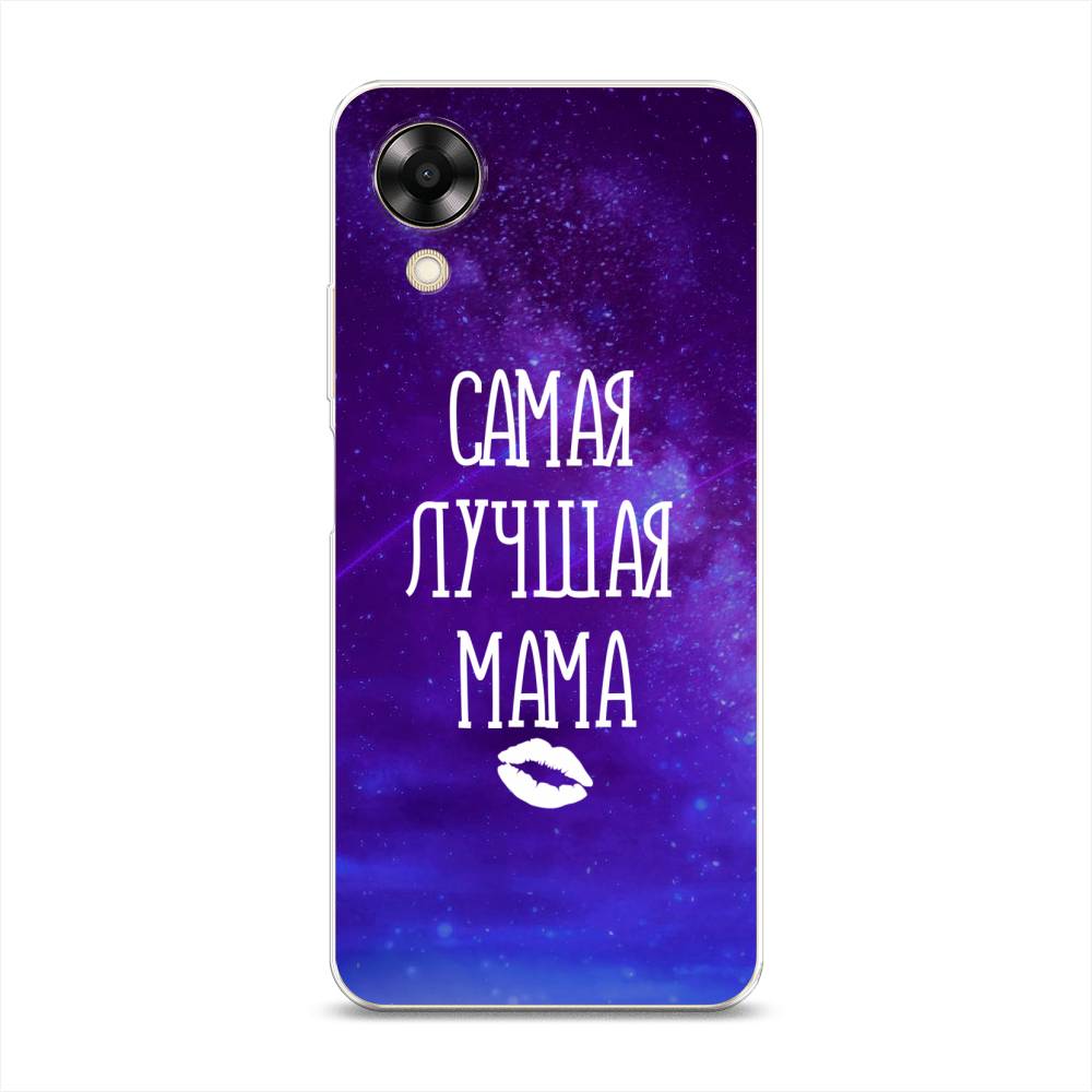 

Чехол Awog на Oppo A17K "Лучшая мама", Фиолетовый;синий;белый, 2512850-6