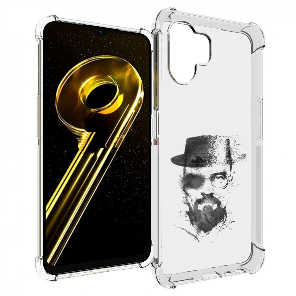 

Чехол бампер MyPads загадочный человек для Realme 10 5G противоу..., Прозрачный, Tocco