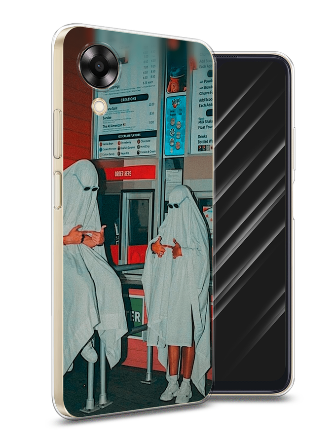 

Чехол Awog на Oppo A17K "Chillin Killin", Красный, 2512850-9