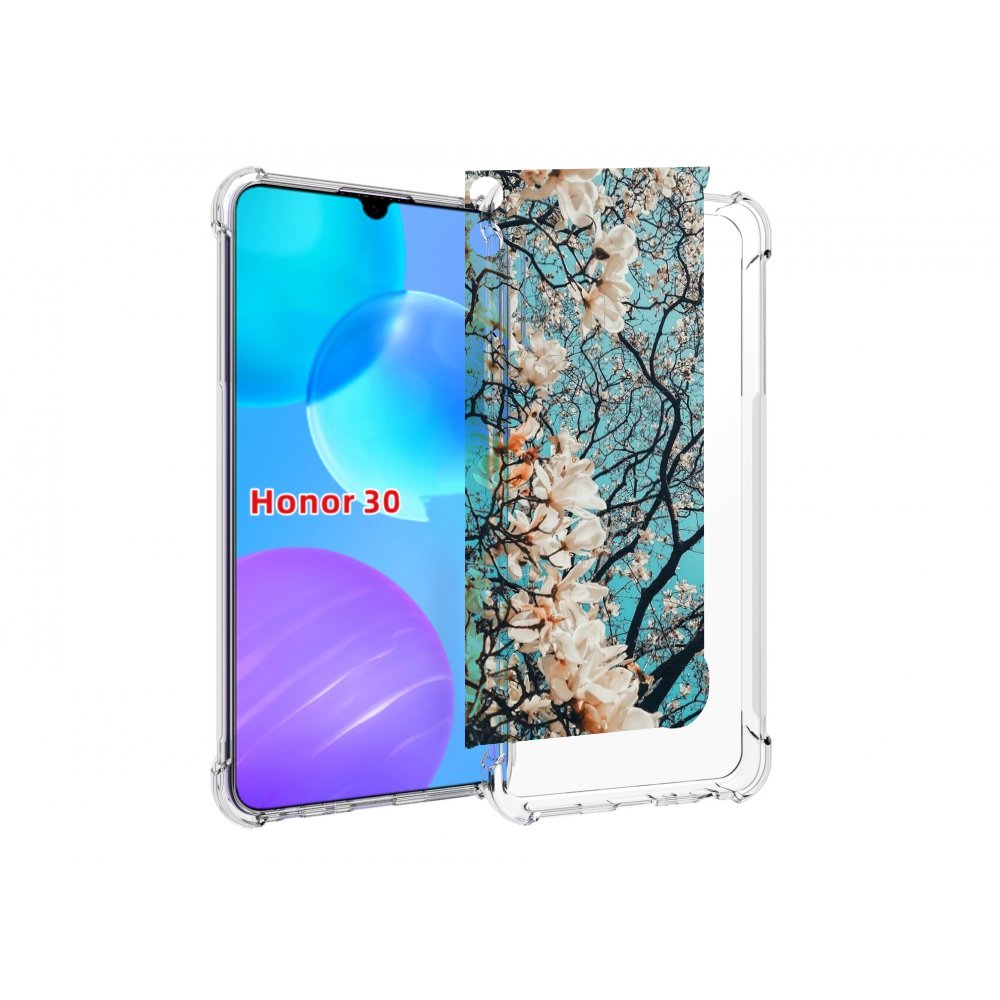 

Чехол MyPads дерево-с-цветочками для Huawei Honor 30 Lite, Tocco