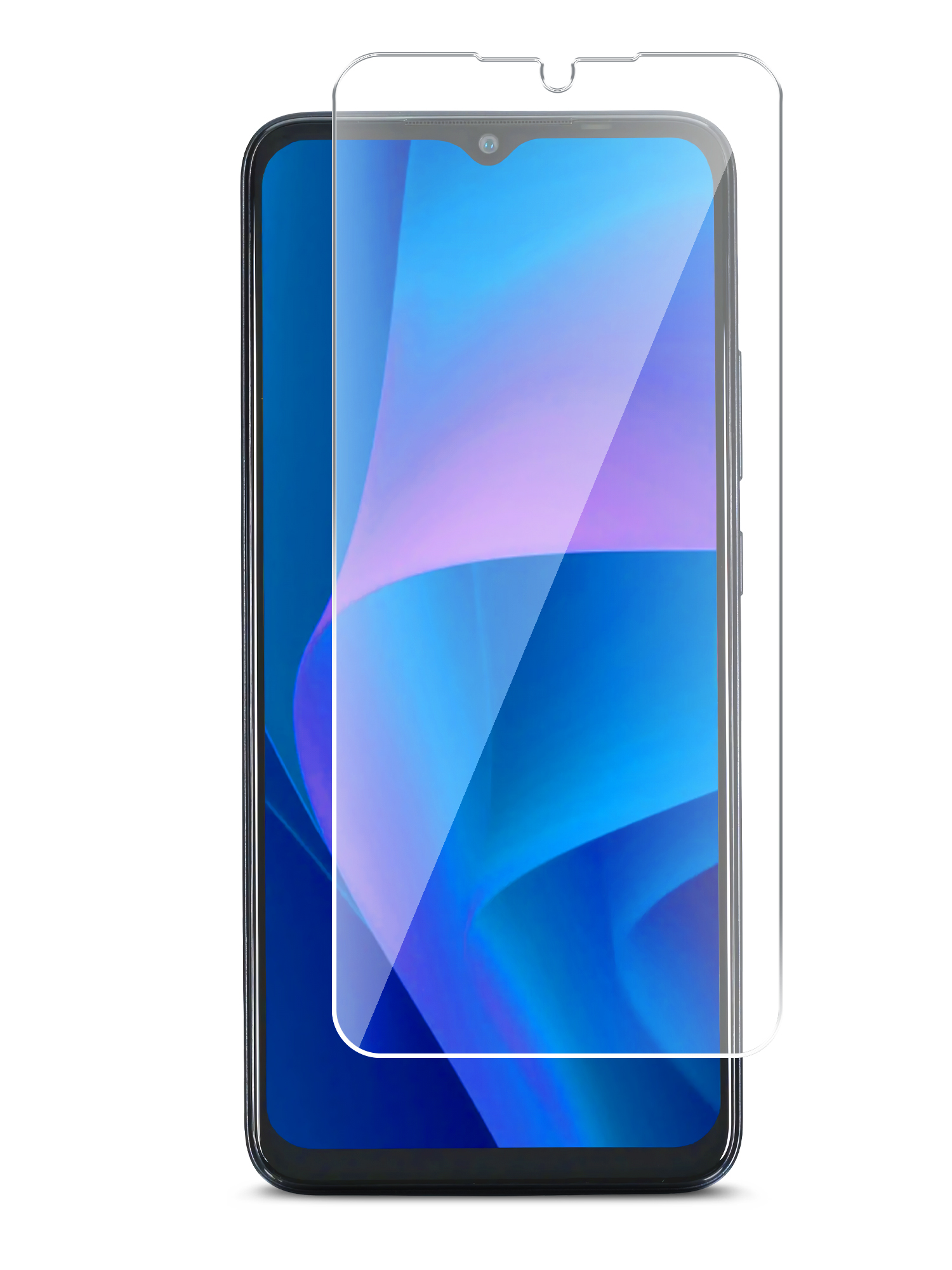 

Гибридное защитное стекло Brozo на Infinix Smart 7 Plus, Infinix Smart 7 Plus