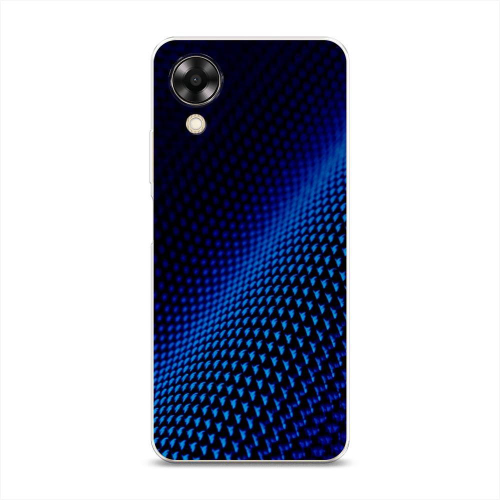 

Чехол Awog на Oppo A17K "Синий карбон", Черный;синий, 2512850-3