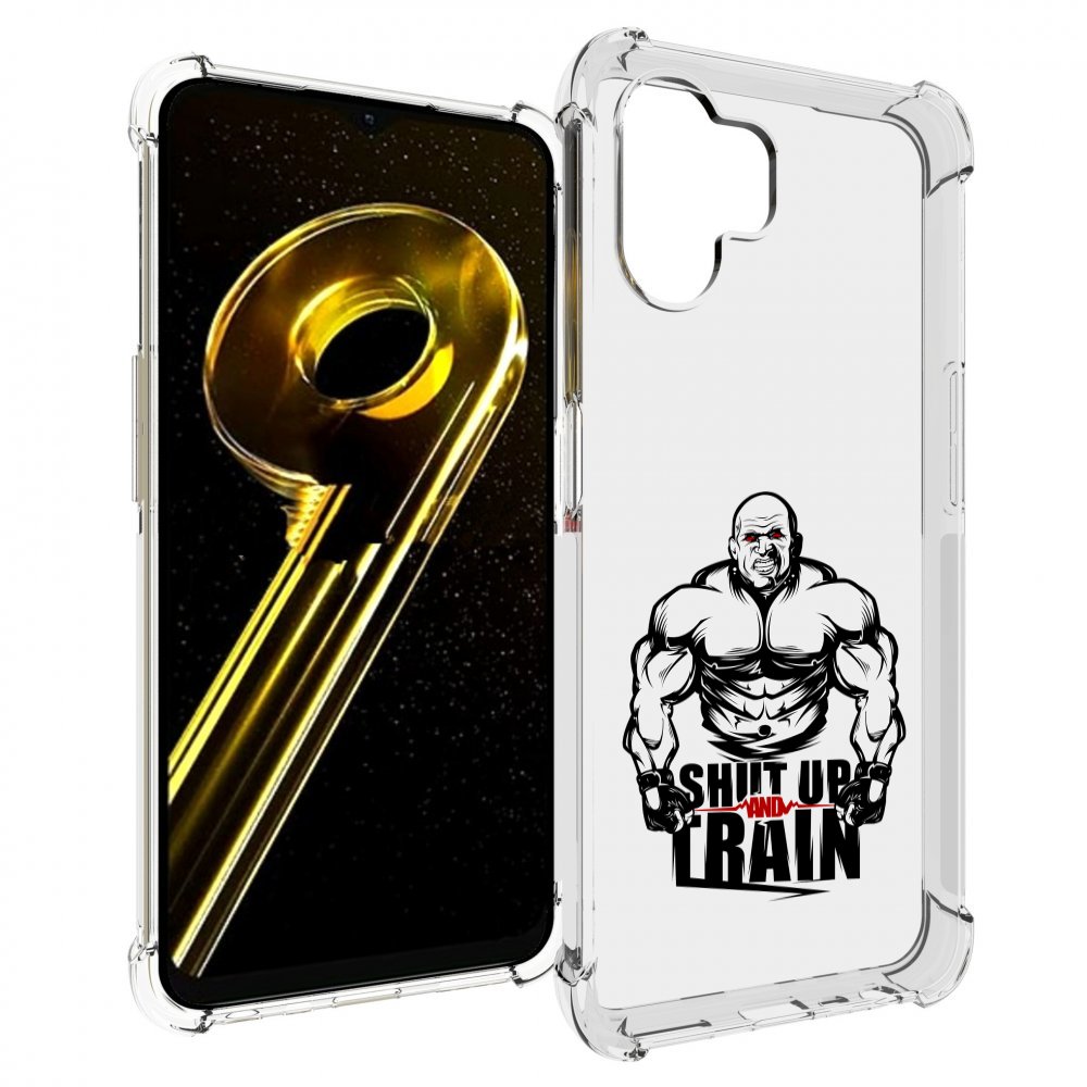 

Чехол бампер MyPads здоровое тело для Realme 10 5G противоударный, Прозрачный, Tocco