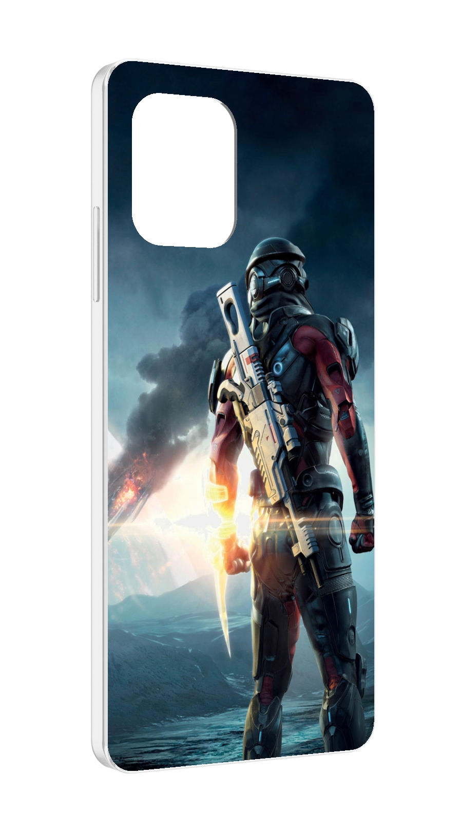

Чехол MyPads Mass Effect Andromeda Ryder для UMIDIGI Power 7 Max / Power 7S, Прозрачный, Tocco