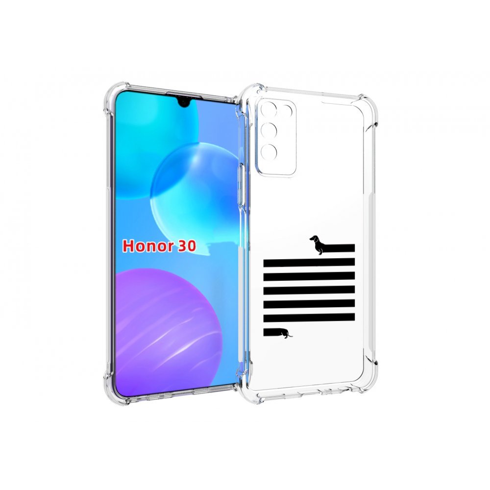 

Чехол MyPads длинная-такса для Huawei Honor 30 Lite, Tocco