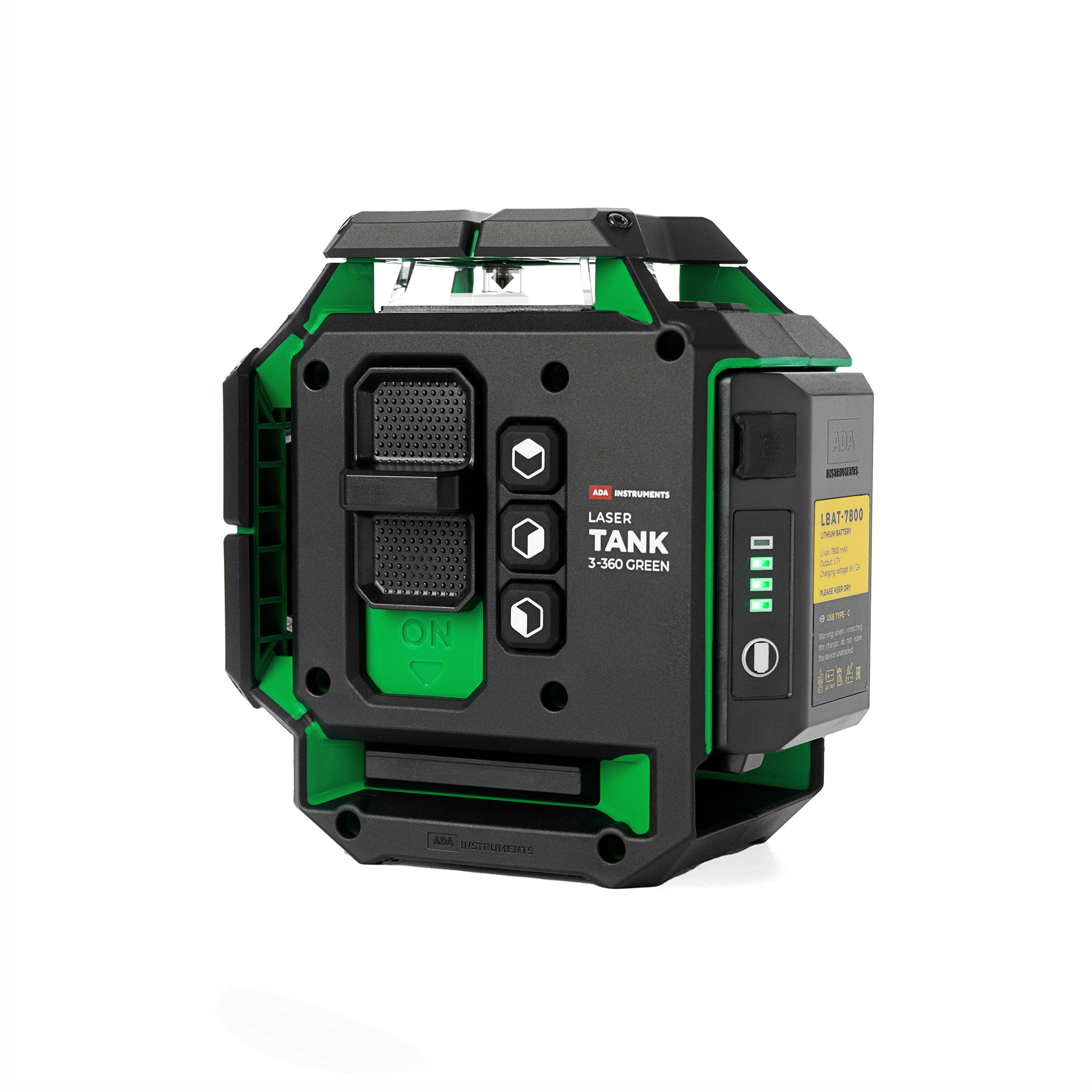 Лазерный уровень ADA LaserTANK 3-360 GREEN Basic Edition модуль герметичный arl d9 12v green