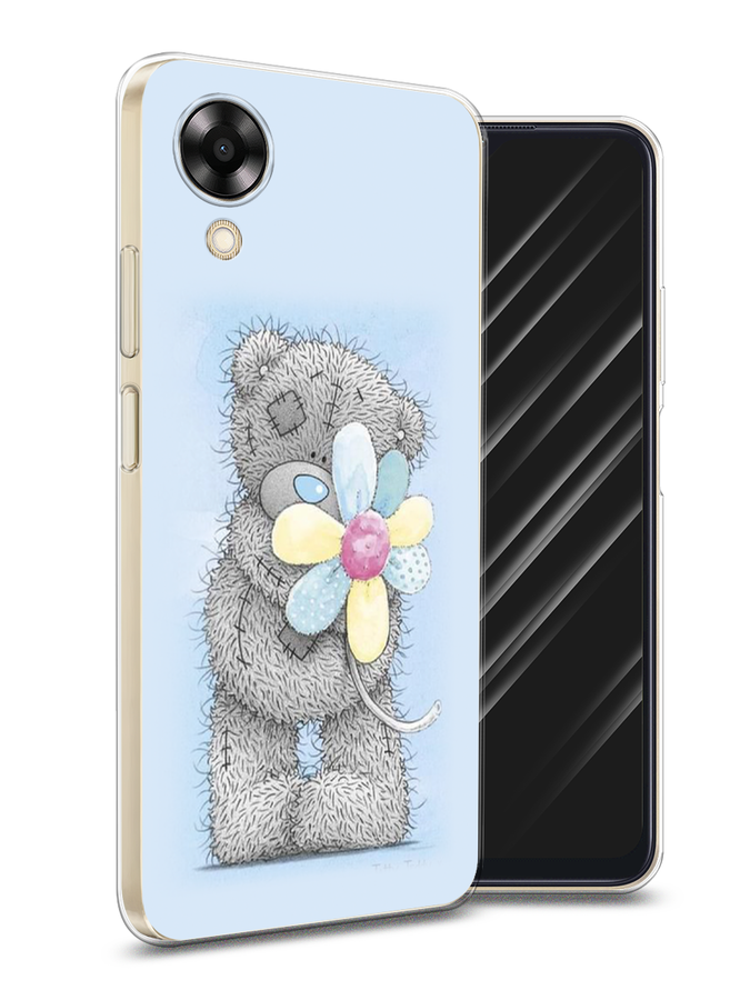 

Чехол Awog на Oppo A17K "Me to you с ромашкой", Голубой;серый;желтый, 2512850-2