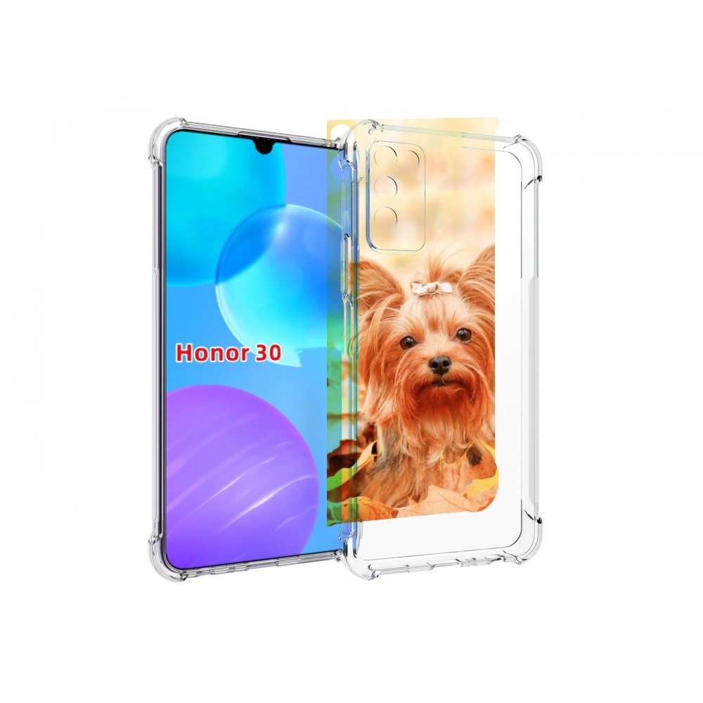 

Чехол MyPads еркширдский терьер йорк для Huawei Honor 30 Lite, Tocco