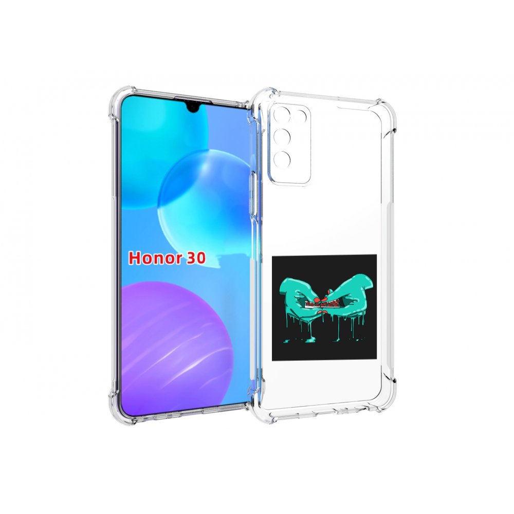 

Чехол MyPads закручиваю-розочки для Huawei Honor 30 Lite, Tocco