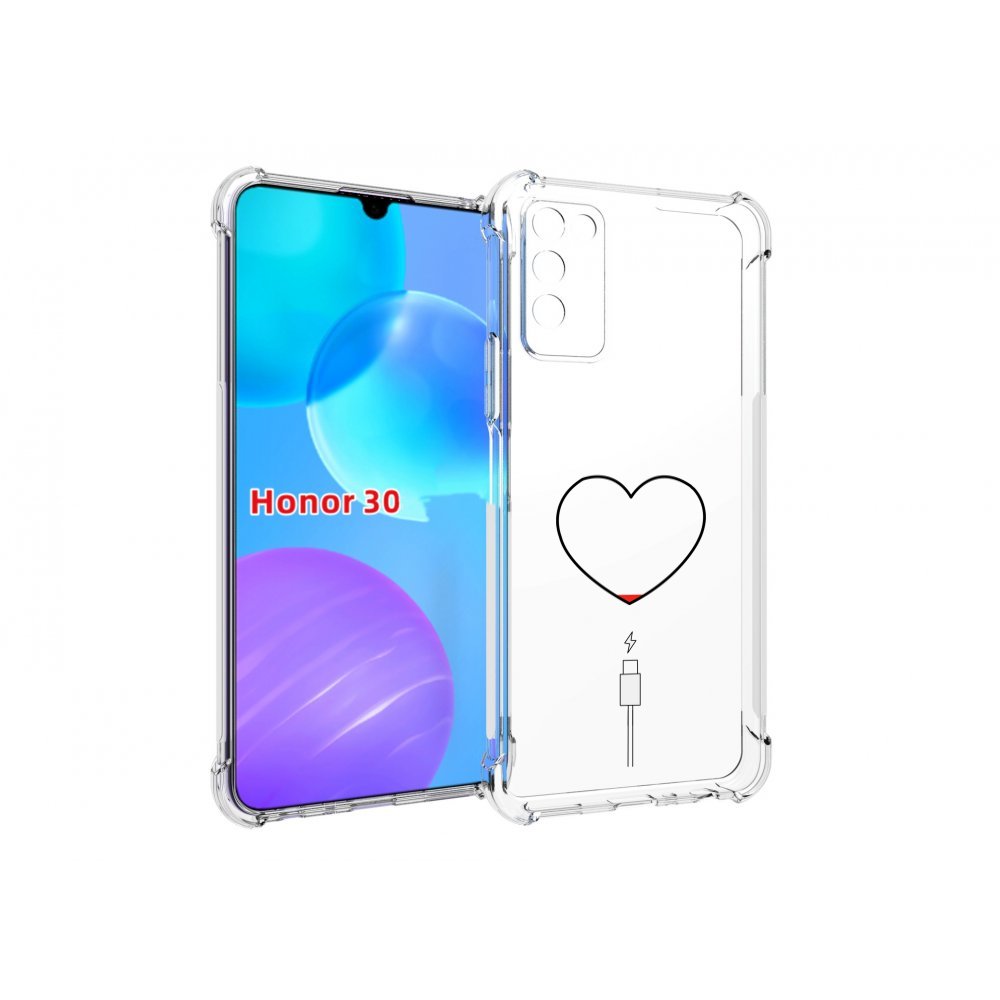 

Чехол MyPads зарядка-сердца для Huawei Honor 30 Lite, Tocco