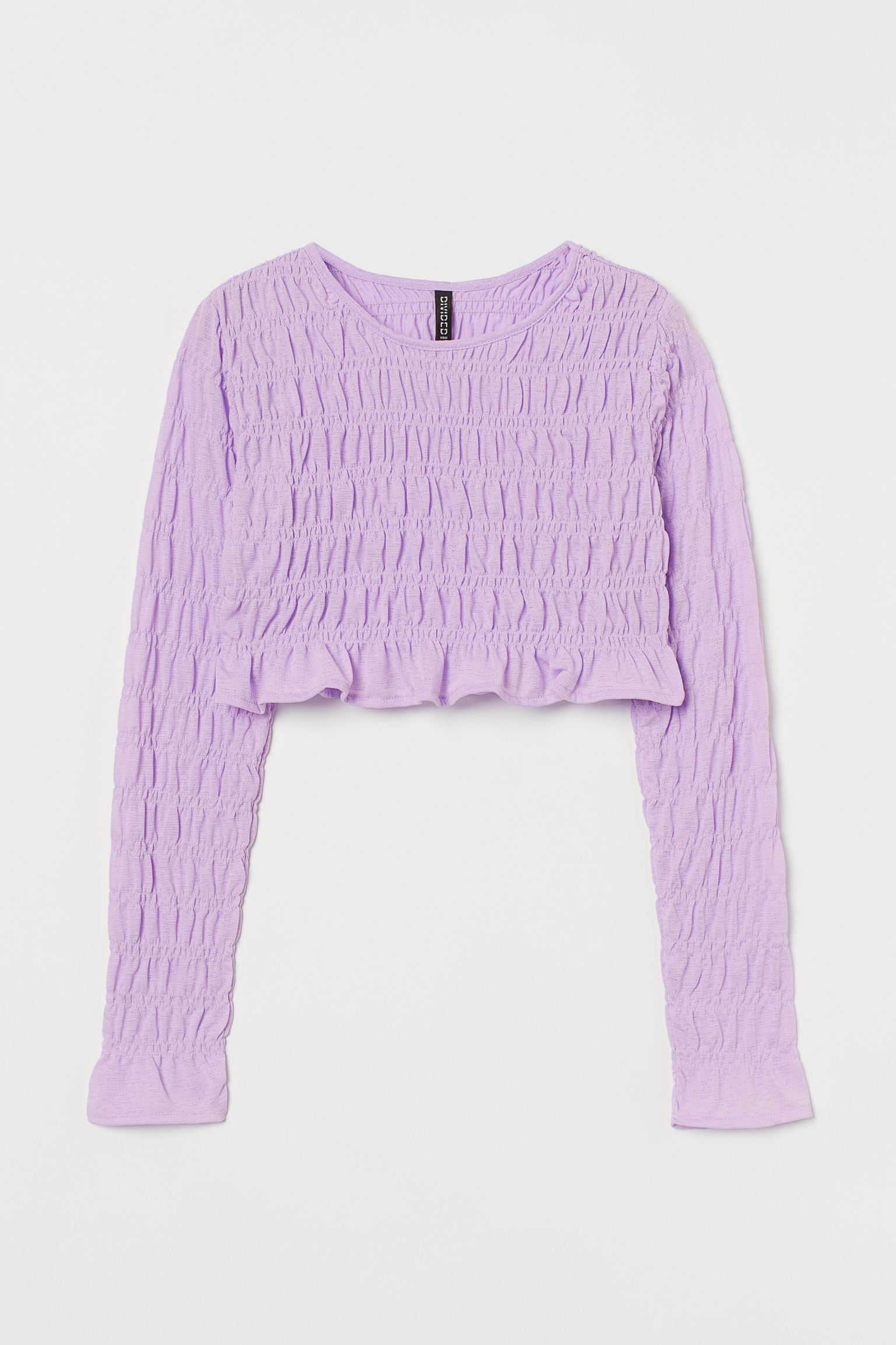 

Топ женский H&M 947930003 фиолетовый M, 9479300