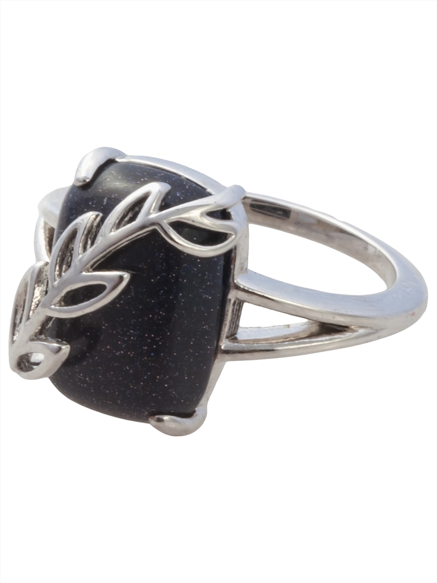 

Кольцо из бижутерного сплава р.  Lotus Jewelry RH3043R-12bs, авантюрин, RH3043R-12bs