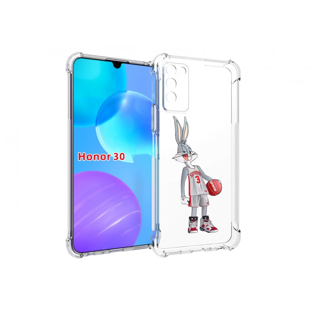 

Чехол MyPads заяц-баскетболист женский для Huawei Honor 30 Lite, Tocco