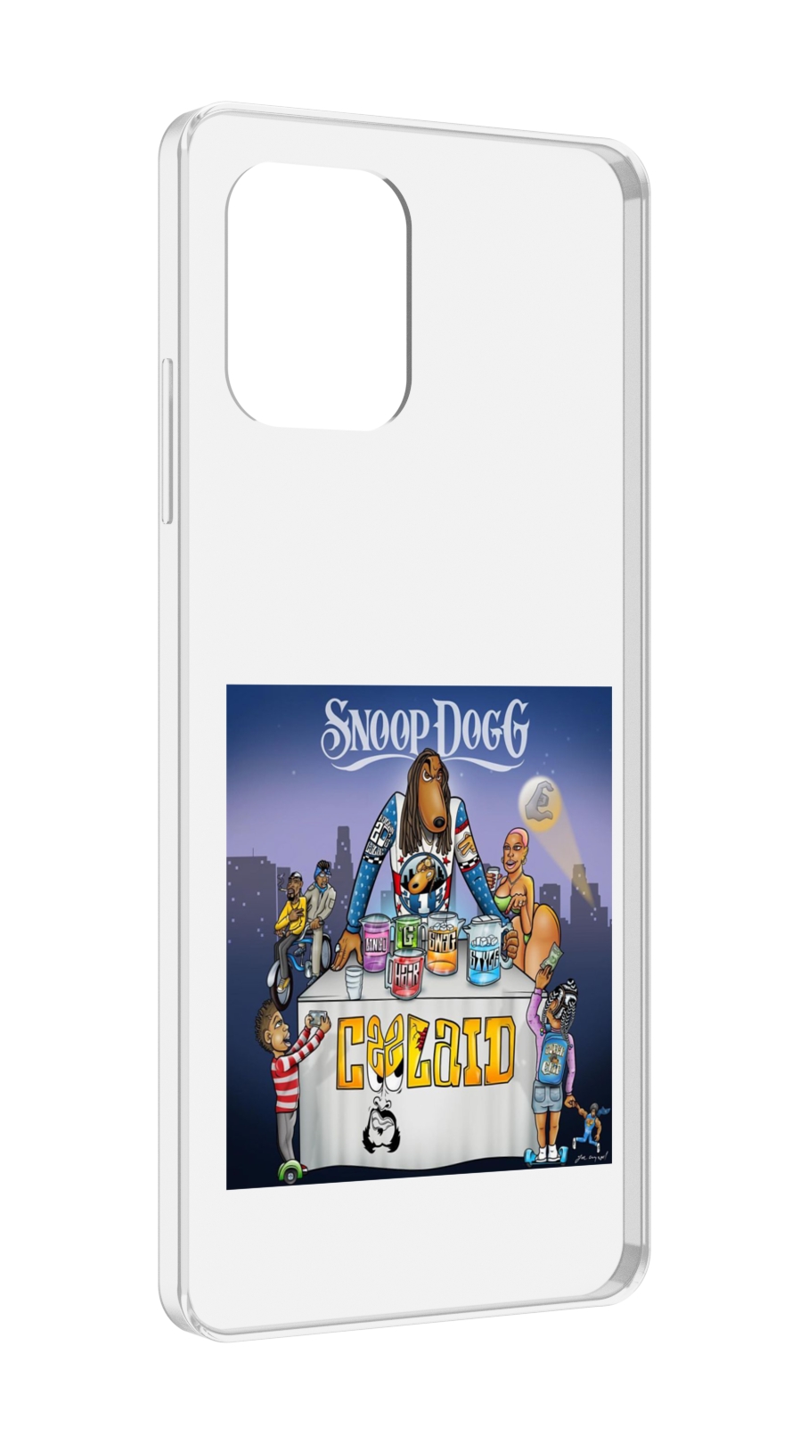 

Чехол MyPads Snoop Dogg COOLAID для UMIDIGI Power 7 Max / Power 7S, Прозрачный, Tocco