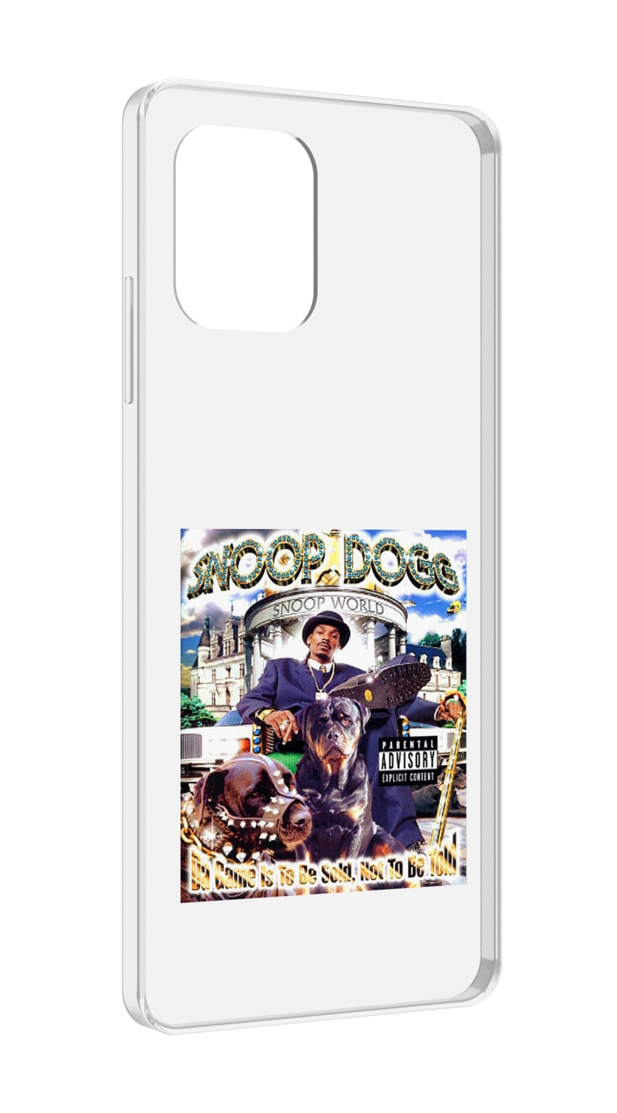 

Чехол MyPads Snoop Dogg DA GAME IS TO BE SOLD, NOT TO BE TOLD для UMIDIGI Power 7 Max, Прозрачный, Tocco