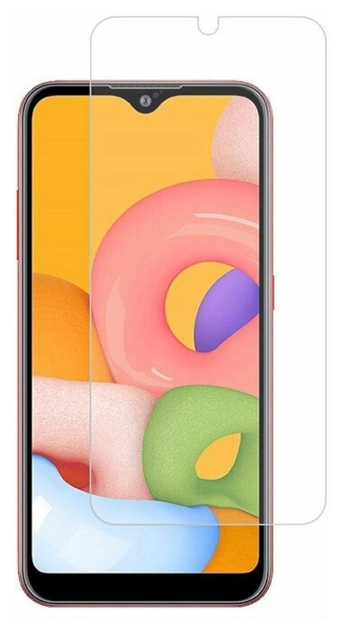 

Защитное стекло (без рамки) Full Glue для Samsung Galaxy A12, прозрачное