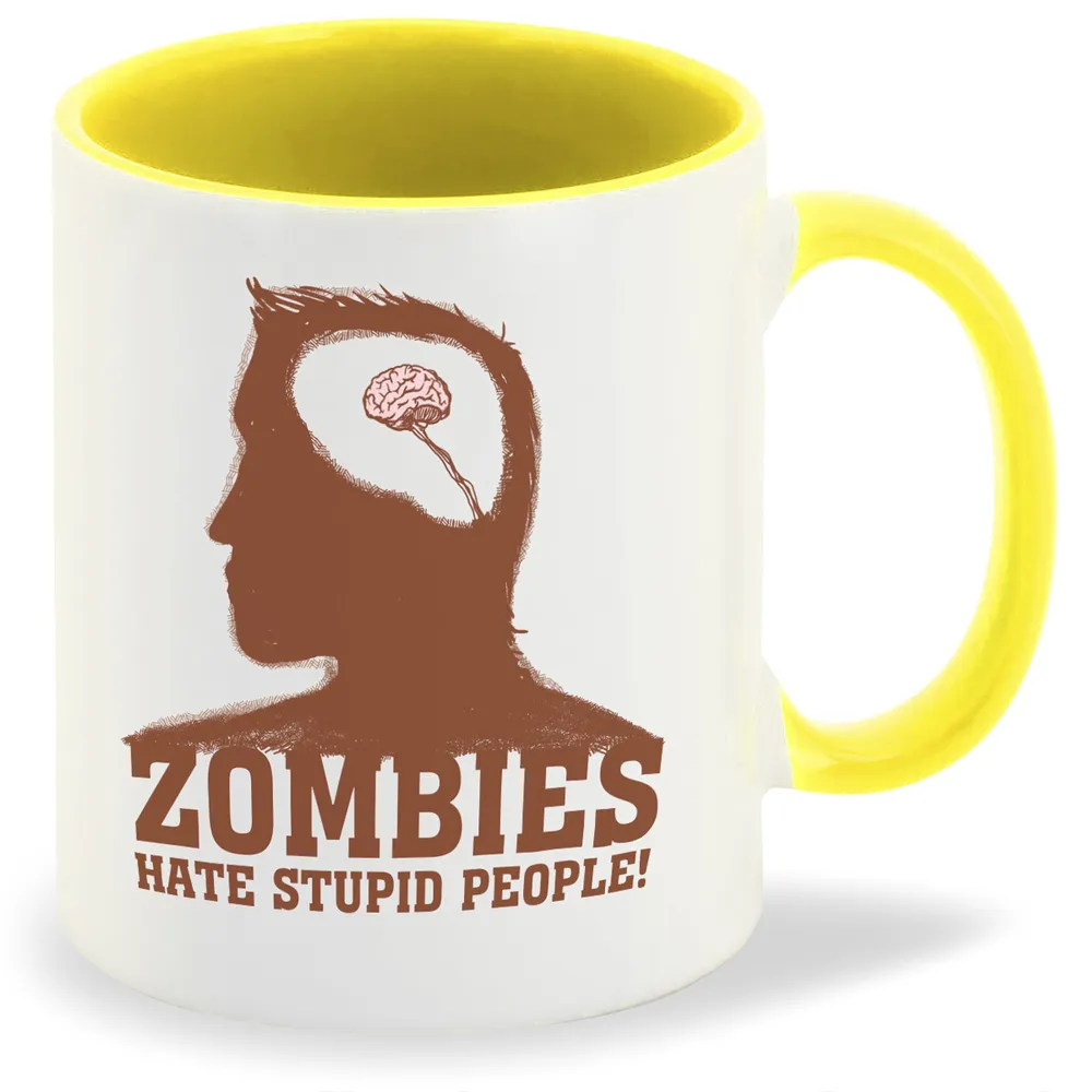 

Кружка CoolPodarok Прикол Мозг Zombies