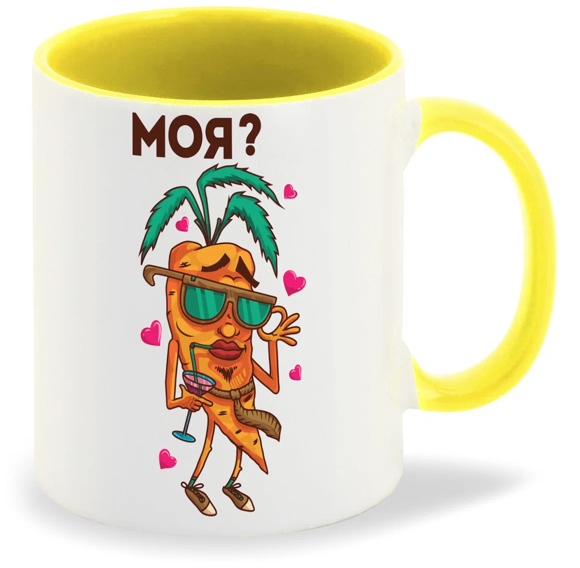 

Кружка CoolPodarok Прикол Моя морковка