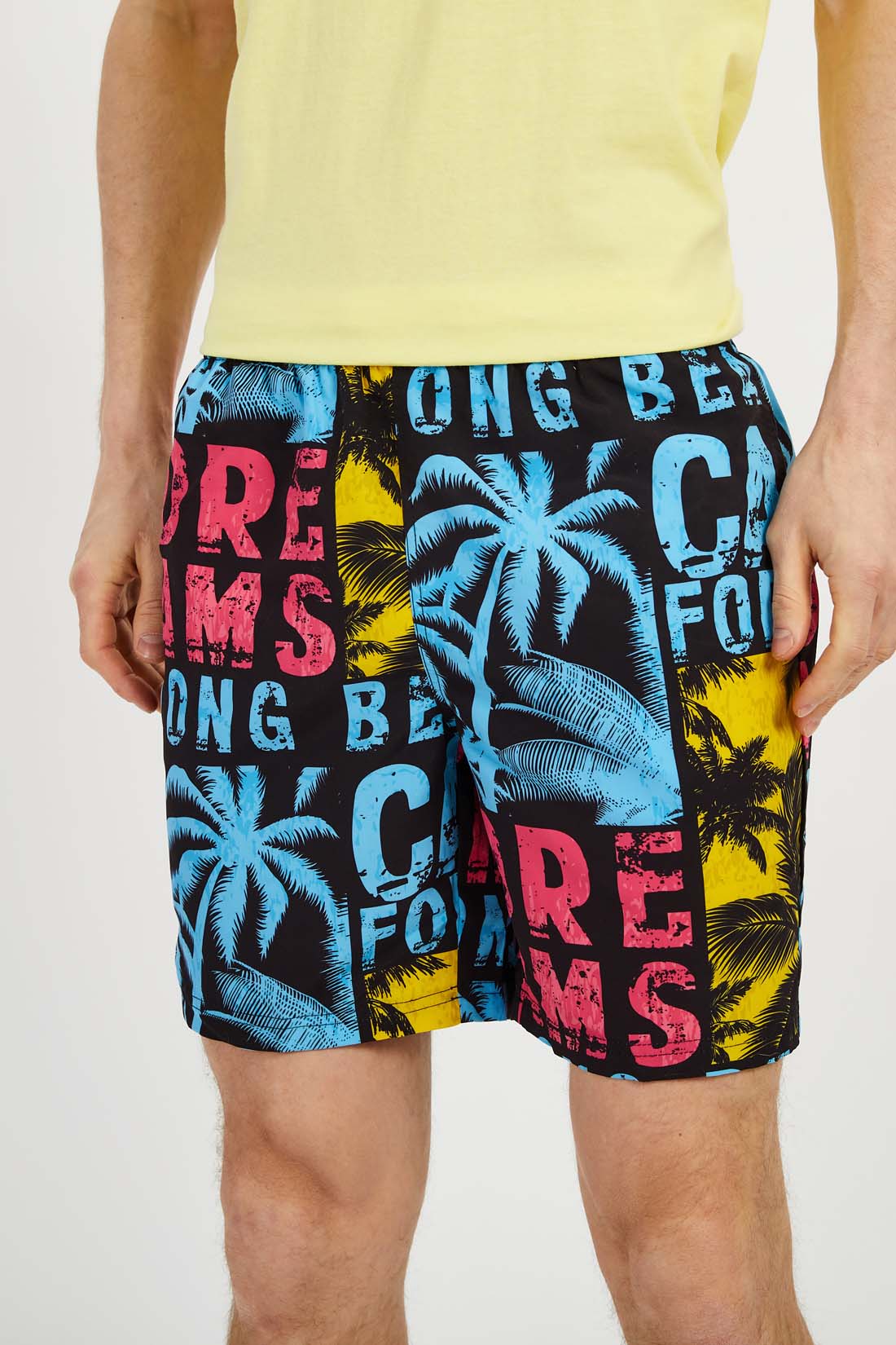 

Шорты мужские Baon B8222010 желтые L, B8222010