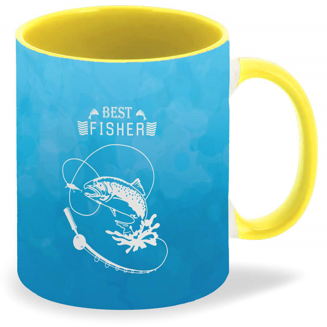 

Кружка CoolPodarok Рыбалка Best fisher