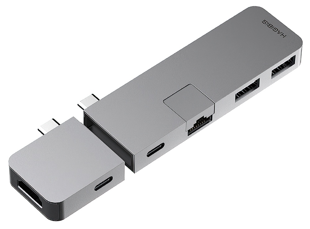 

Разветвитель Xiaomi HAGiBiS MC1L Type-C Data Hub Adapter