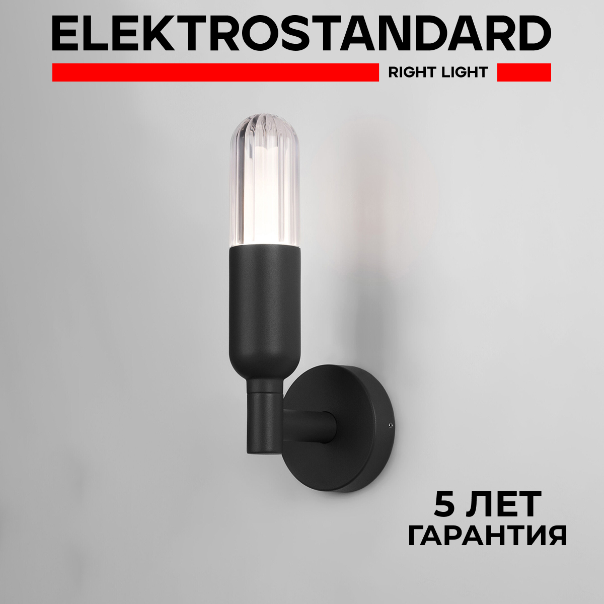 

Уличный настенный светодиодный светильник Elektrostandard ISIDA 35165/U 6W 4000К черный, ISIDA