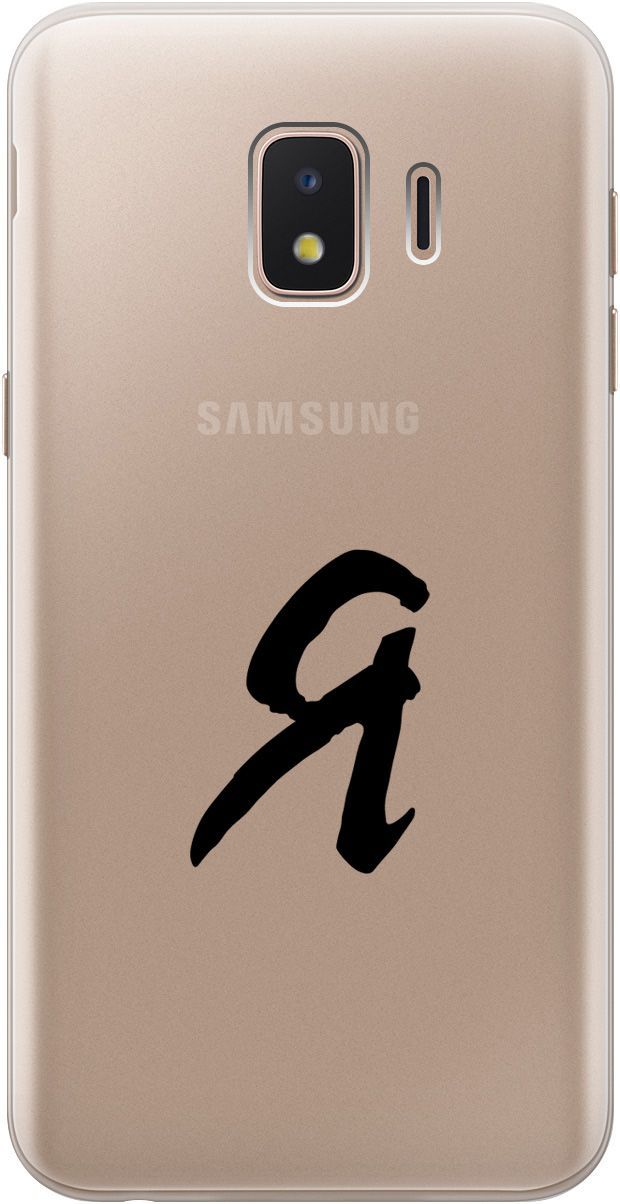 

Силиконовый чехол на Samsung Galaxy J2 Core с принтом "I" прозрачный, 5412