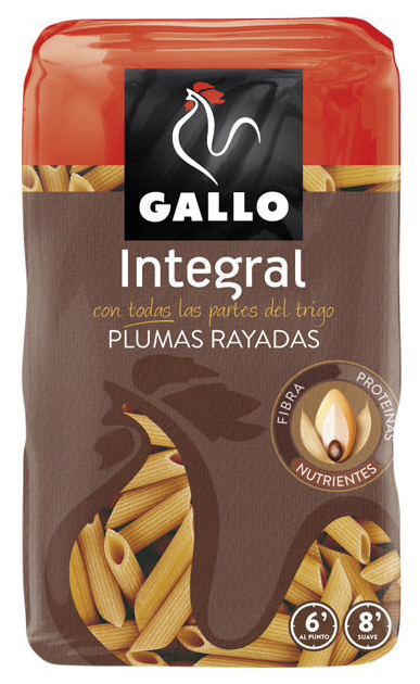 фото Макаронные изделия gallo integral перья 500 г