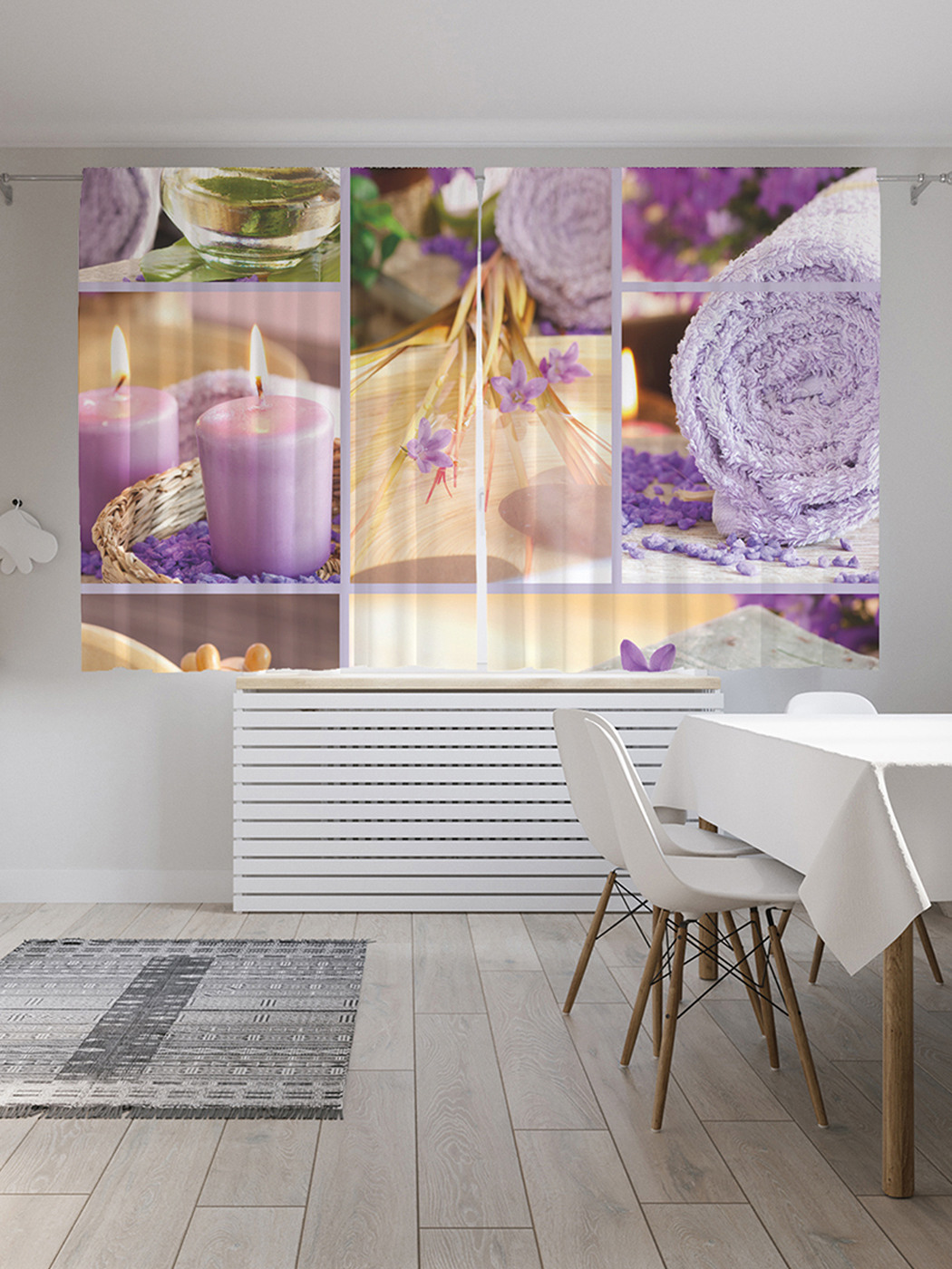 

Шторы JoyArty с фотопечатью "Вечернее расслабление" из сатена, 290х180 см, Вечернее расслабление