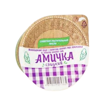 

Плавленый продукт Сыр Стародубский Амичка сладкий 60% СЗМЖ 100 г