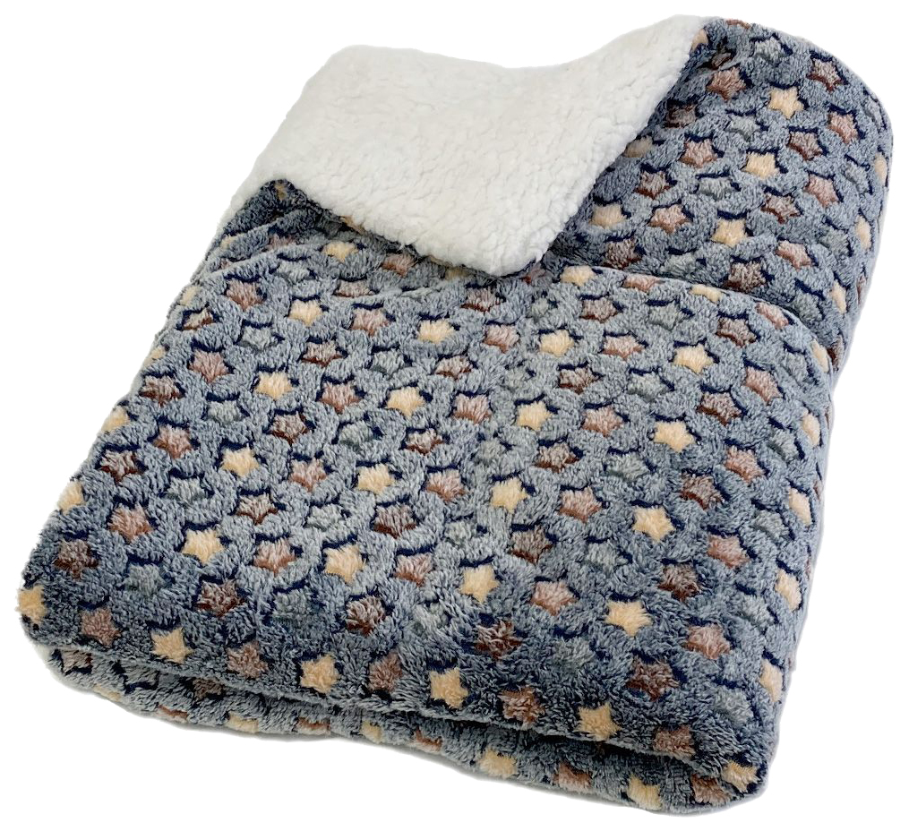 Лежанка для кошек и собак MiloPets в автомобиль серая 90х70х2 см